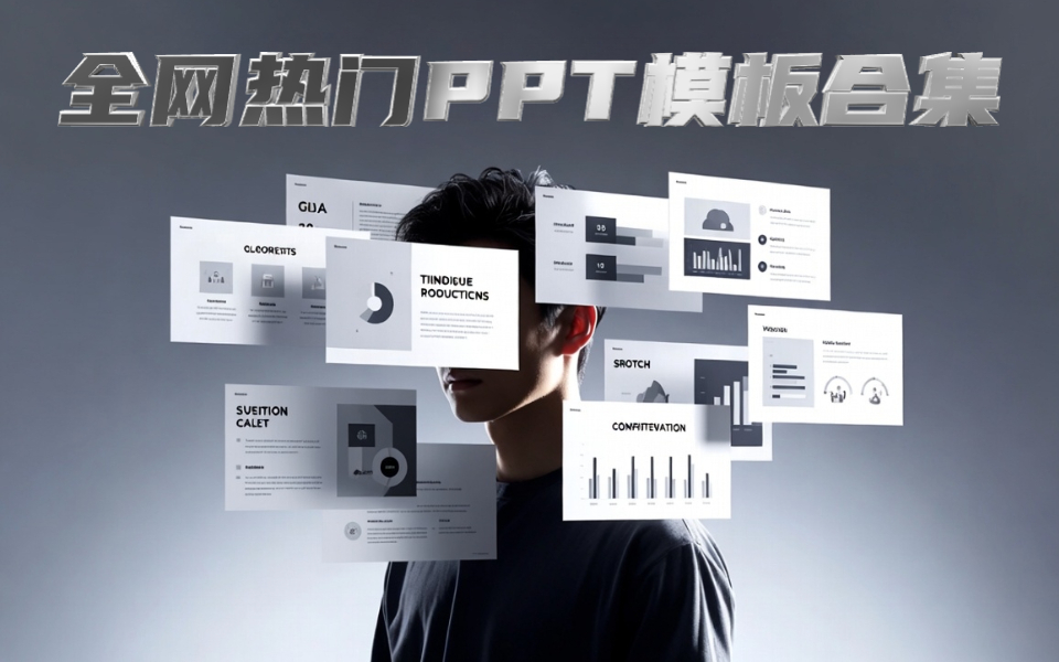 全网超热门PPT模板合集!1万+页精选资源(123GB),分类整理完毕,一键提升你的汇报效率!-无尽软件网