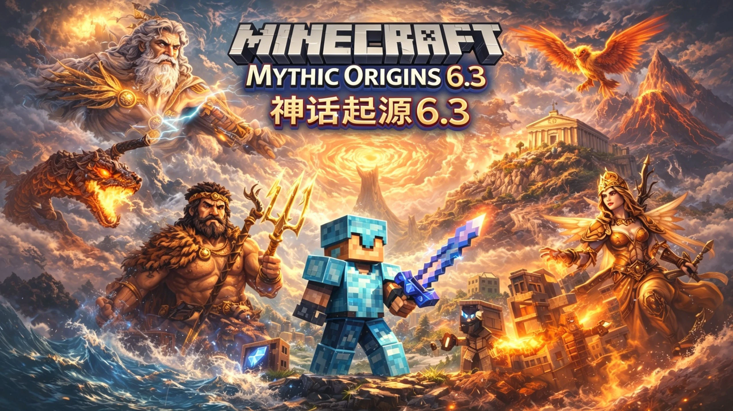 我的世界 v1.20.1 神话起源6.5 Mod整合包-无尽软件网