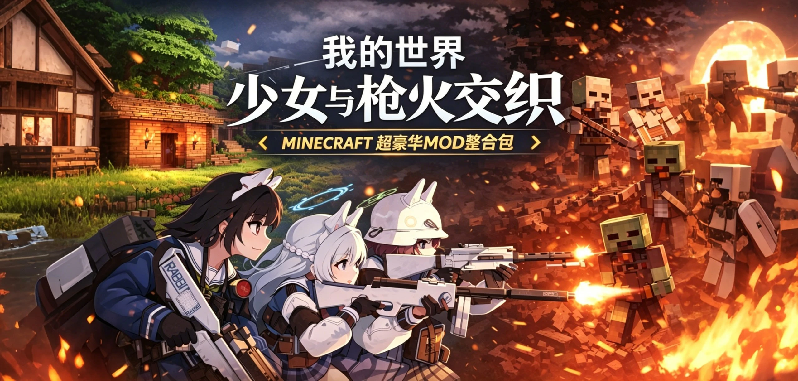 我的世界 v1.20.1 少女与枪火交织Mod整合包 v2.4.2-无尽软件网